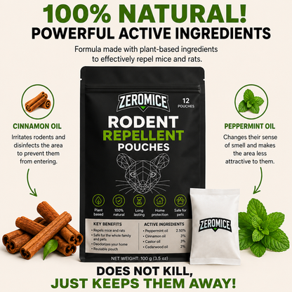 ZeroMice™ Repelente de Roedores
