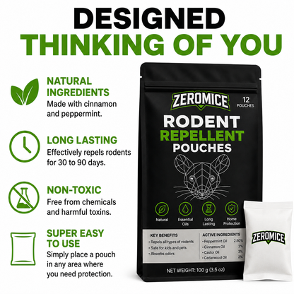 ZeroMice™ Repelente de Roedores